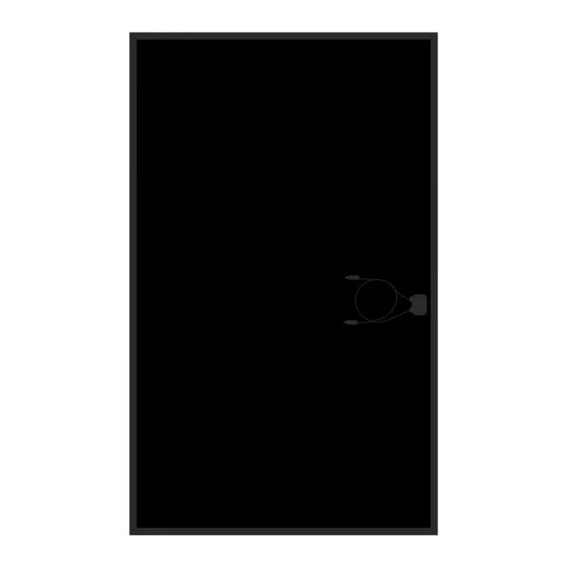 factory price 450w full black solar panel manufactures for house